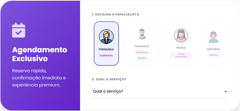 Tela do sistema